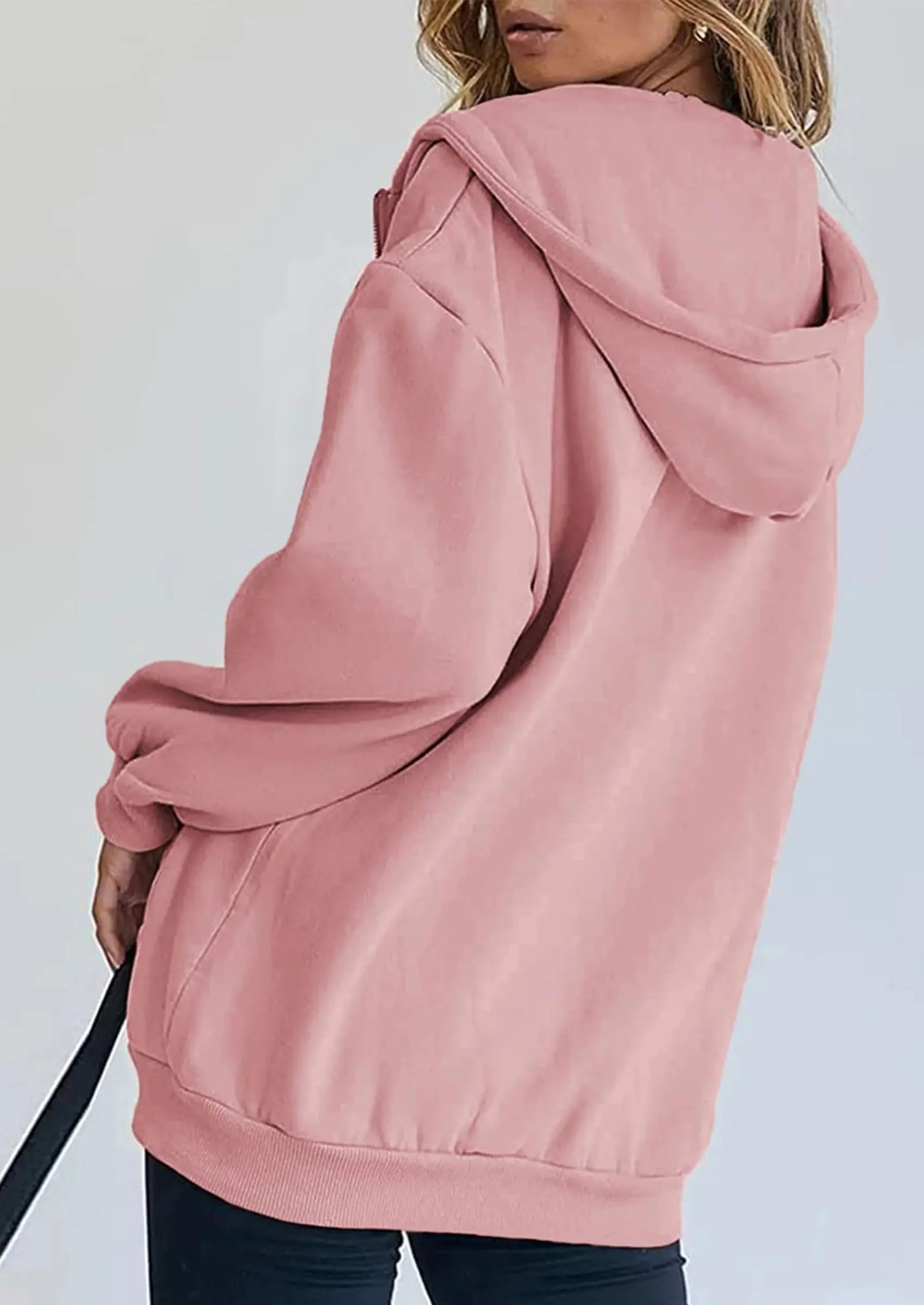 PRETTYGARDEN Women's Zip Up Y2K Hoodies Casual Long Sleeve Sweatshirts Fall Spring Track Jackets with Pockets - Image 89