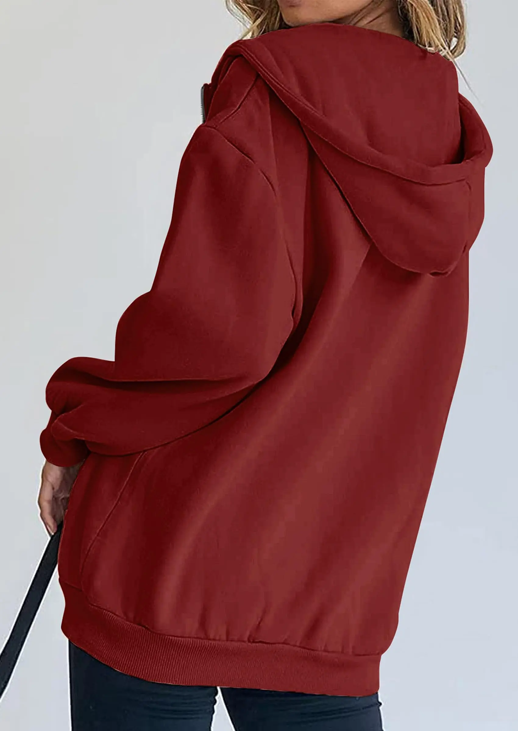 PRETTYGARDEN Women's Zip Up Y2K Hoodies Casual Long Sleeve Sweatshirts Fall Spring Track Jackets with Pockets - Image 96